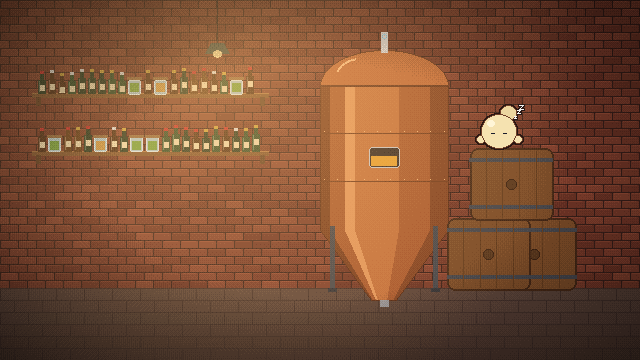 Fondo de pantalla «La bodega», con Levi