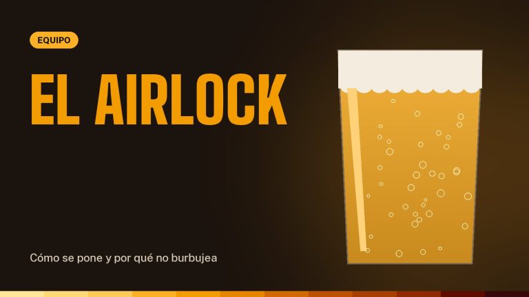 Airlock: qué es, cómo se pone y por qué no burbujea