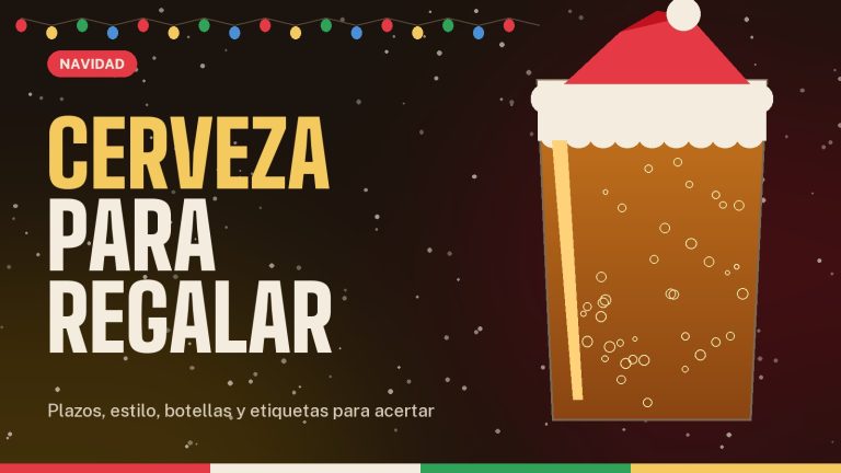 Cerveza casera para regalar: cuándo hacerla, qué estilo y cómo presentarla