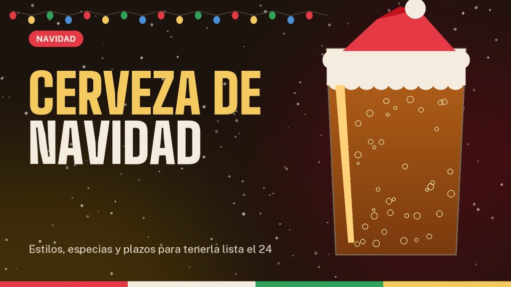 Cerveza de Navidad casera: estilos, especias y plazos para llegar a tiempo