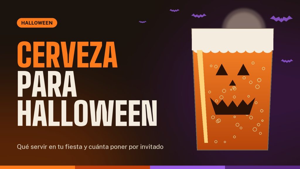 Cerveza para Halloween: qué servir en tu fiesta y cuánta poner