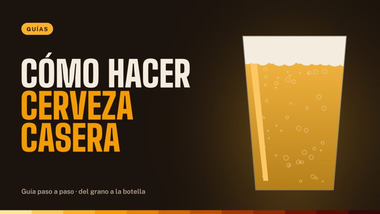 Cómo hacer cerveza casera paso a paso