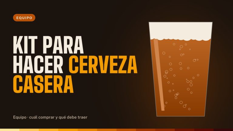 Kit para hacer cerveza casera: cuál comprar