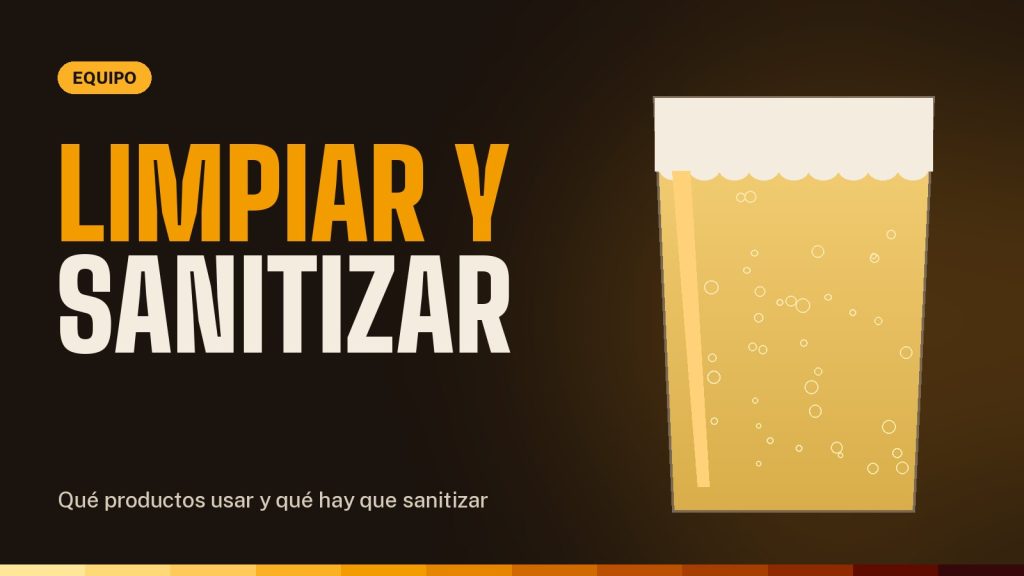 Cómo limpiar y sanitizar el material para hacer cerveza