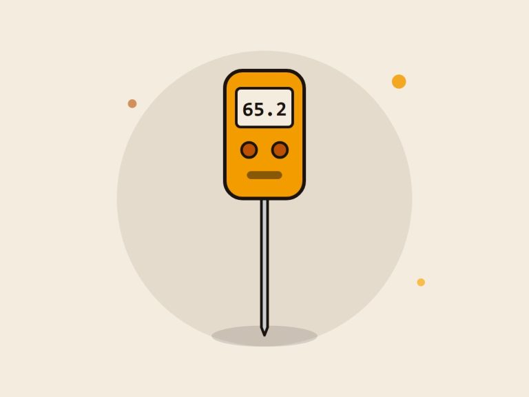 Termómetro digital de sonda: ilustración
